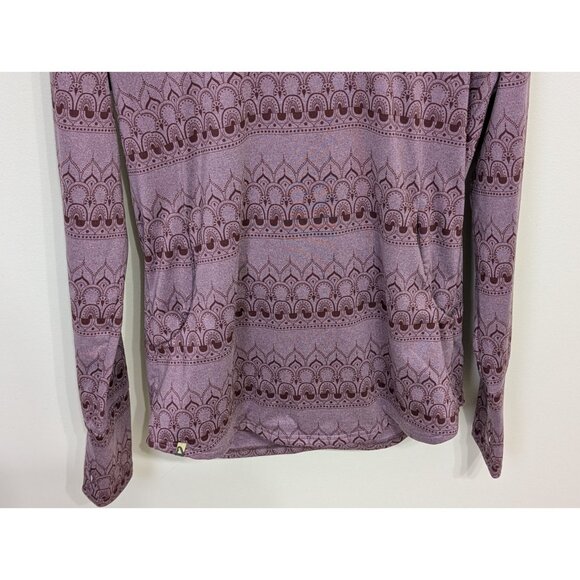 FlyLow Anna Hoody Purple Women's Sz M UPF 50 Quick Dry Athleisure - Picture 3 of 12